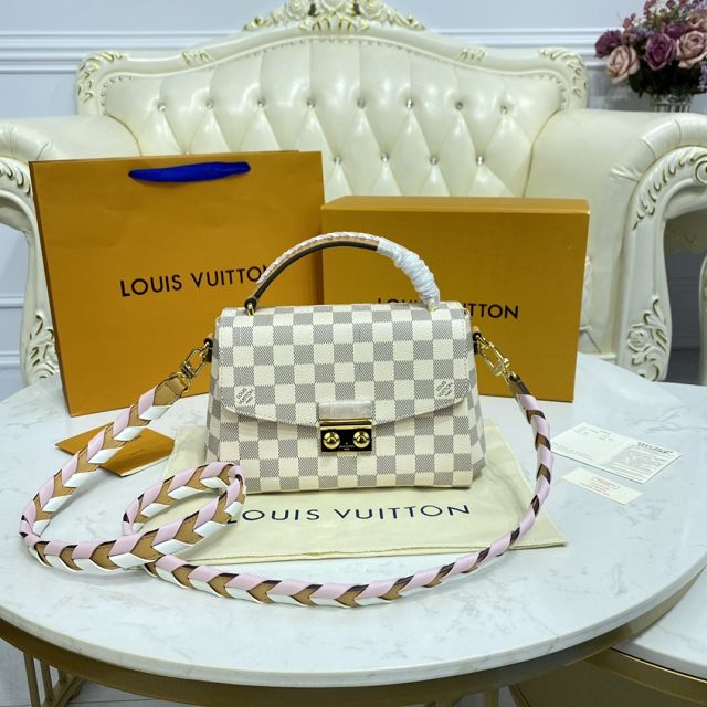 2021 Louis vuitton original damier azur croisette handbag N50053