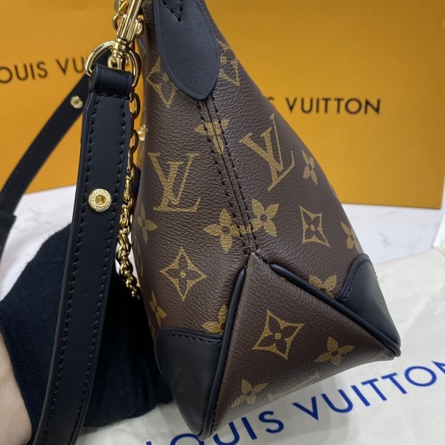 2021 Louis vuitton original monogram canvas shoulder bag m45831 black