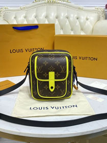 Louis vuitton original monogram mini messenger bag M69404 yellow