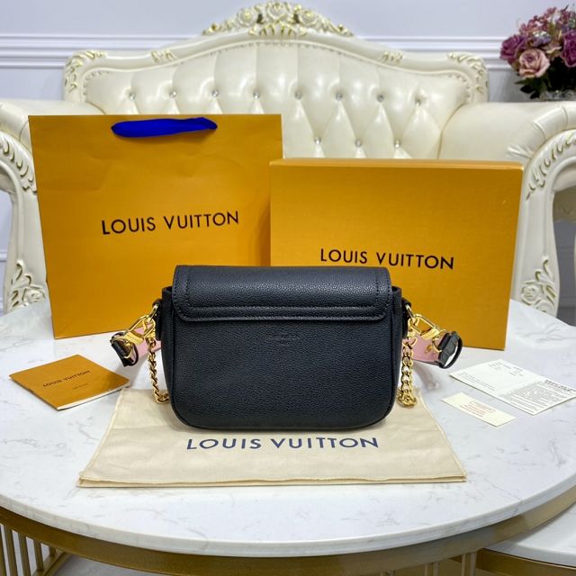 Louis vuitton original calfskin lockme tender bag M58557 black