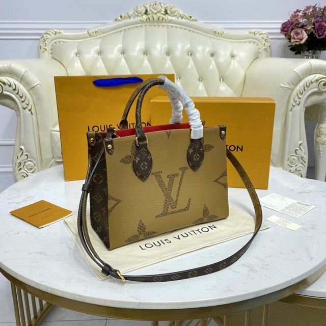 Louis vuitton original monogram canvas onthego pm m45653 