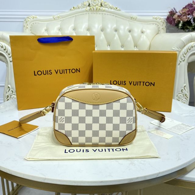 Louis vuitton original damier azur deauville mini bag N50048