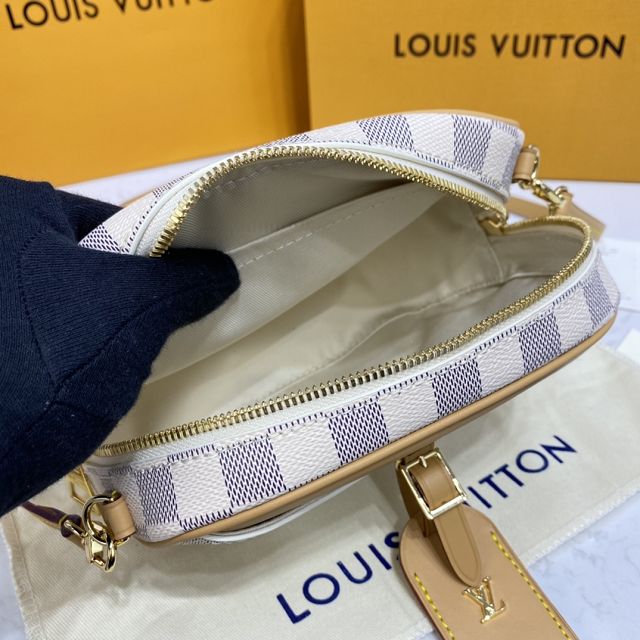 Louis vuitton original damier azur deauville mini bag N50048
