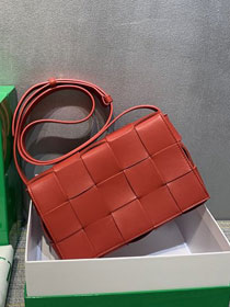 BV original lambskin cassette crossbody bag 578004 red