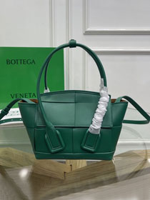 BV original smooth calfskin mini arco 29 bag 600606 green