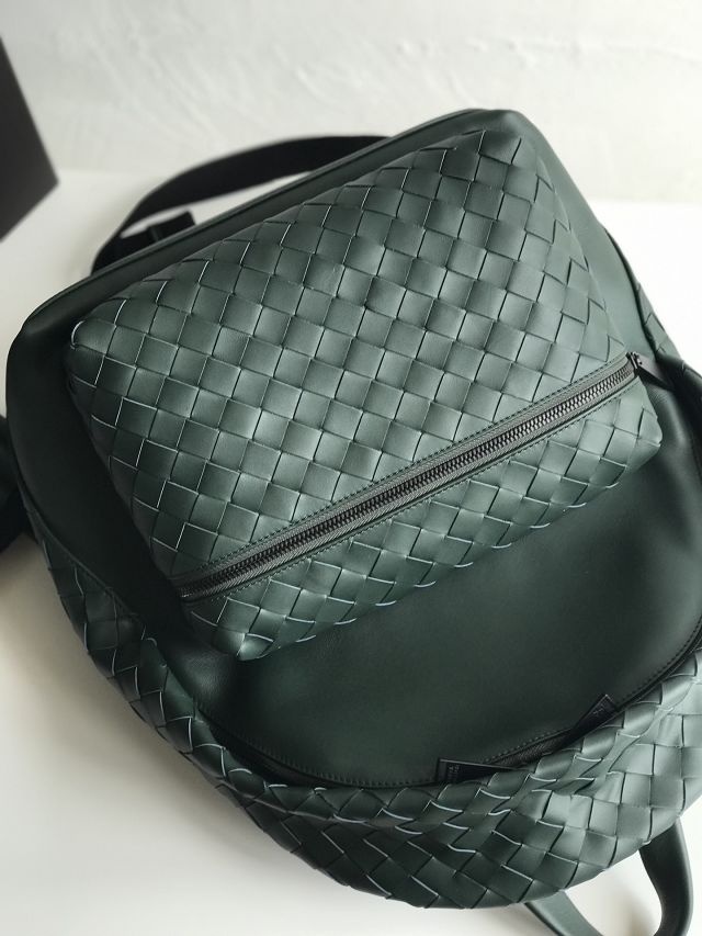 BV original calfskin backpack 70078 dark green