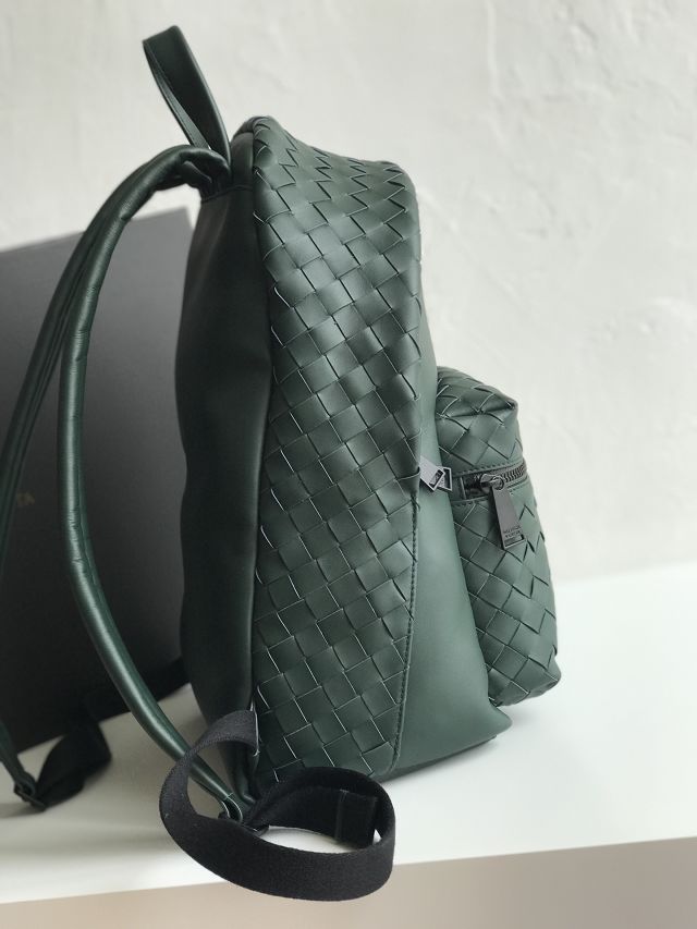 BV original calfskin backpack 70078 dark green