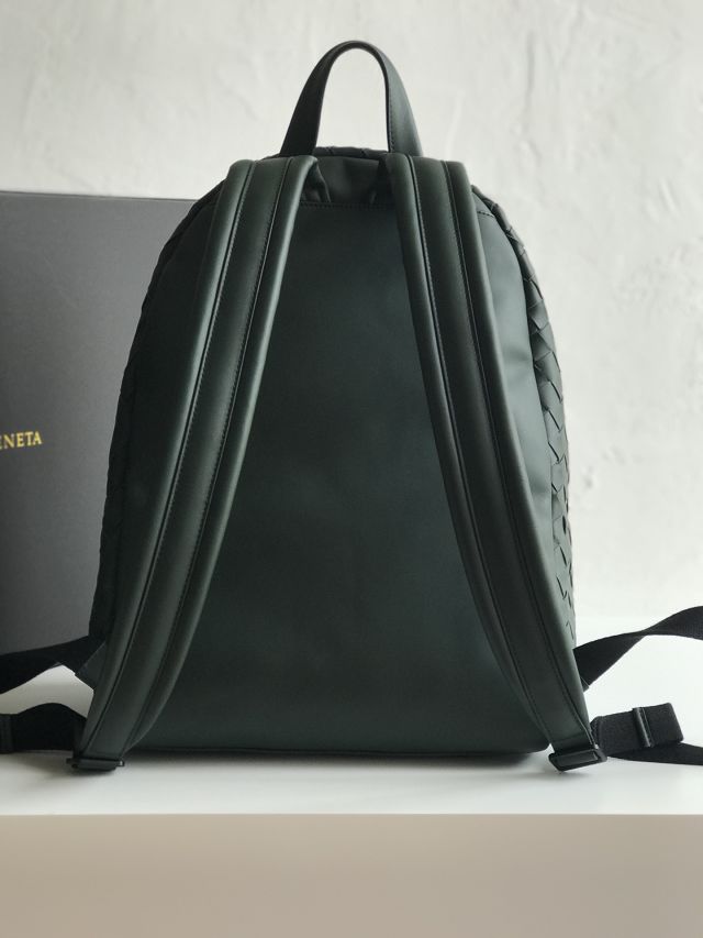 BV original calfskin backpack 70078 dark green