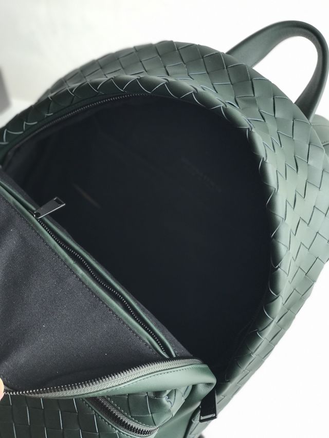 BV original calfskin backpack 70078 dark green