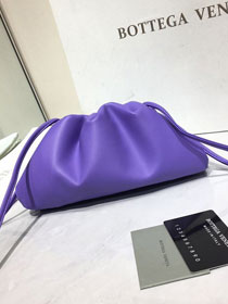 BV original calfskin mini 20 pouch 585852 purple