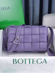 BV original lambskin padded cassette bag 591970 lavender