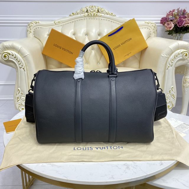 Louis vuitton original calfskin keepall 40 M57088 black