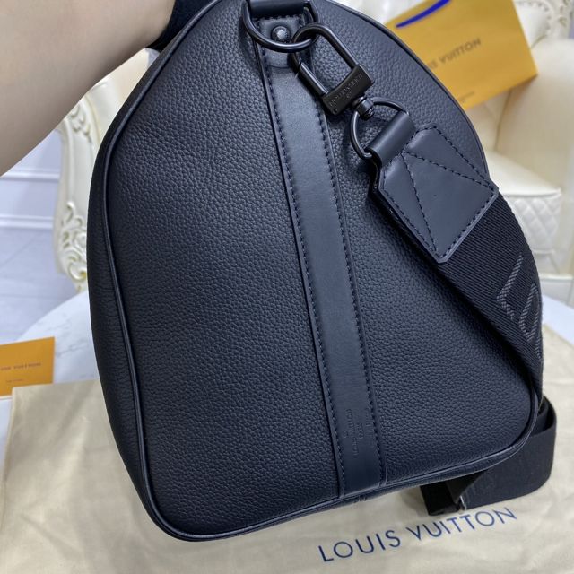 Louis vuitton original calfskin keepall 40 M57088 black