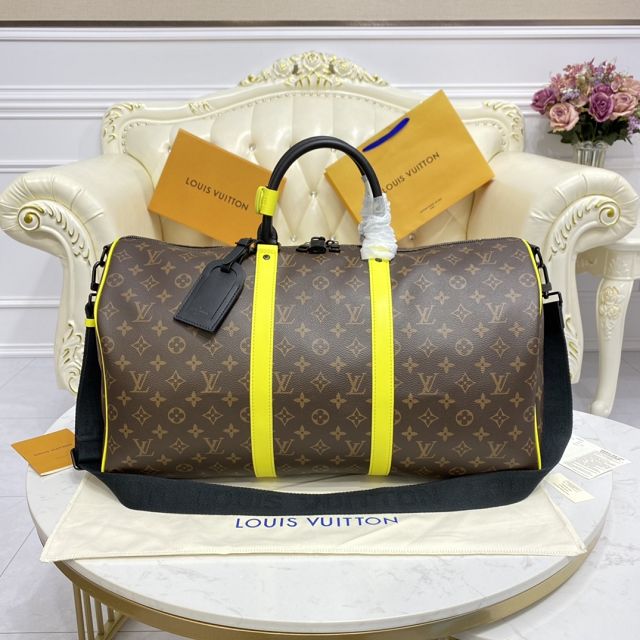 Louis vuitton original monogram canvas keepall 50 m45866 