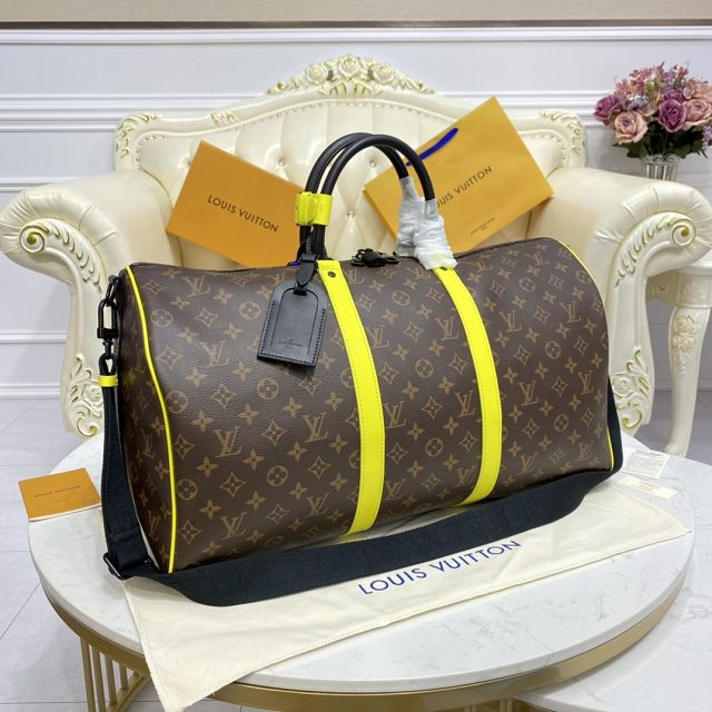 Louis vuitton original monogram canvas keepall 50 m45866 