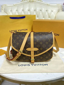 Louis vuitton original monogram canvas saumur mm M40710