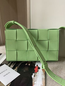 BV original lambskin cassette crossbody bag 578004 avocado