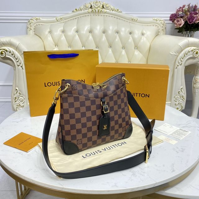 Louis vuitton original damier ebene odeon pm N50064 black