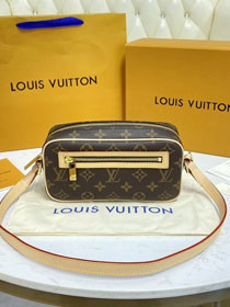 Louis vuitton original monogram canvas shoulder bag pm M51183