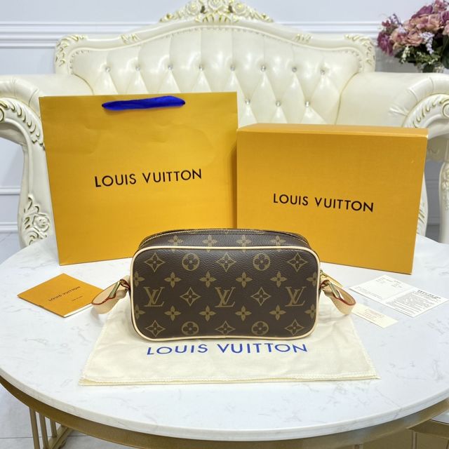 Louis vuitton original monogram canvas shoulder bag pm M51183