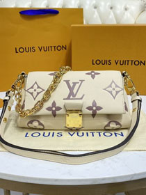 2023 Louis vuitton original calfskin favorite bag M45813 white