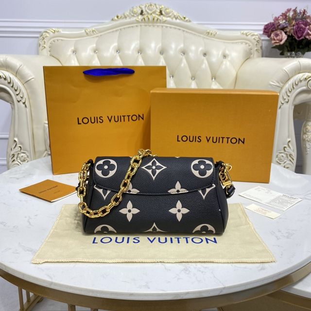 Louis vuitton original calfskin favorite bag M45859 black