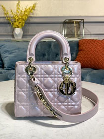 Dior original lambskin small my ABCdior bag M0538 pink