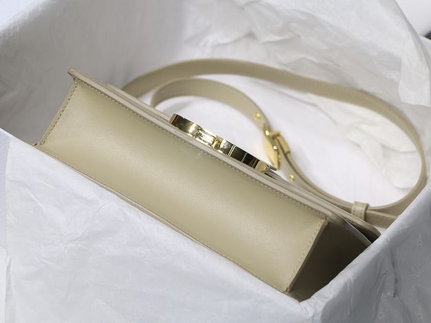 Dior original box calfskin 30 montaigne bag M9203 beige