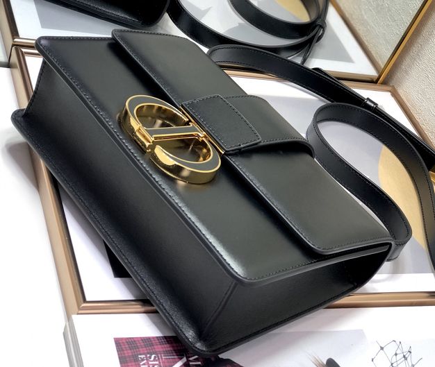 Dior original box calfskin 30 montaigne bag M9203 black