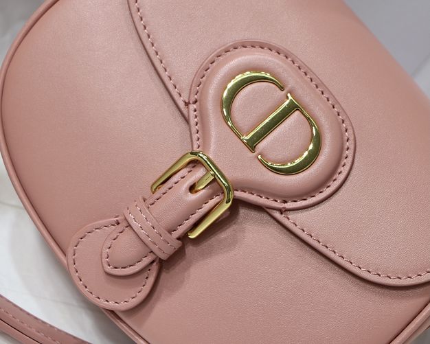 Dior original box calfskin small bobby bag M9317 pink