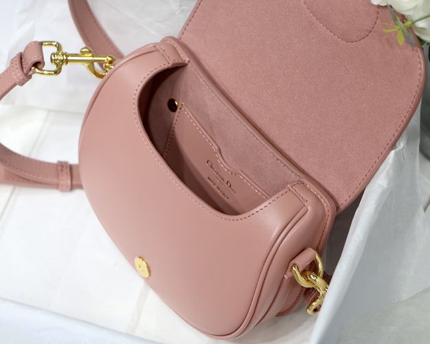 Dior original box calfskin small bobby bag M9317 pink