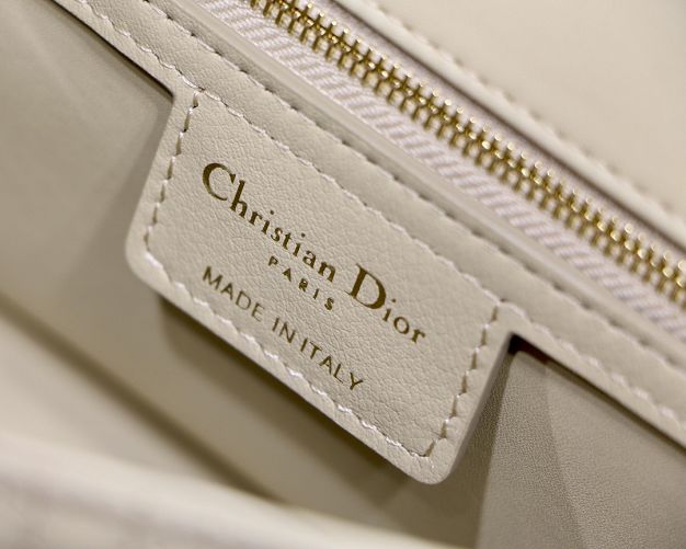 Dior original calfskin medium caro bag M9242 beige