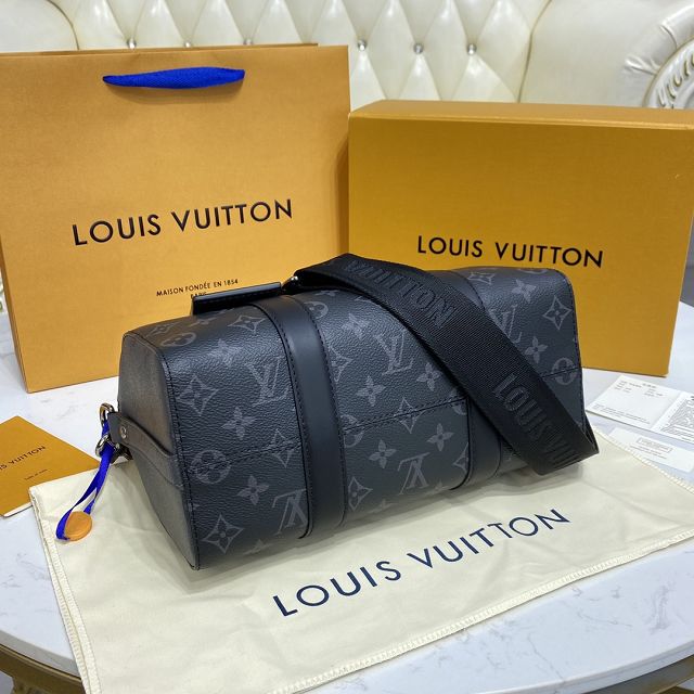 Louis vuitton original monogram eclipse city keepall M45936