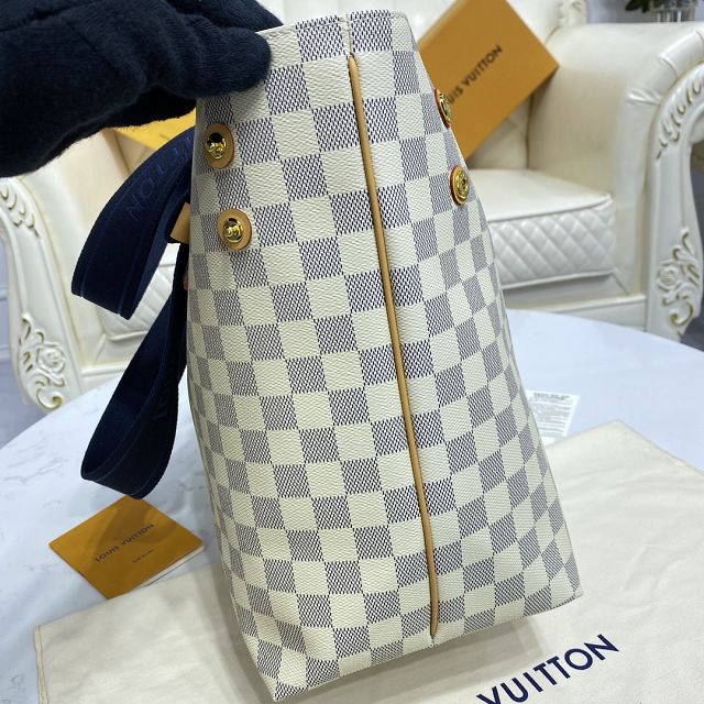 Louis vuitton original damier azur neverfull mm N41179 