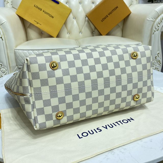 Louis vuitton original damier azur neverfull mm N41375 