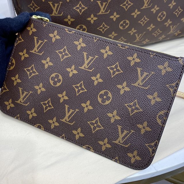 Louis vuitton original monogram canvas neverfull gm M40990 beige