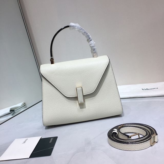 Valextra original calfskin iside mini bag 36028 white