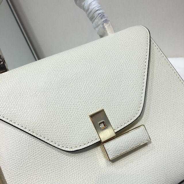 Valextra original calfskin iside mini bag 36028 white