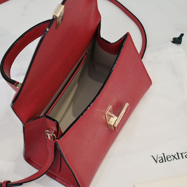 Valextra original calfskin iside mini bag 36028 red