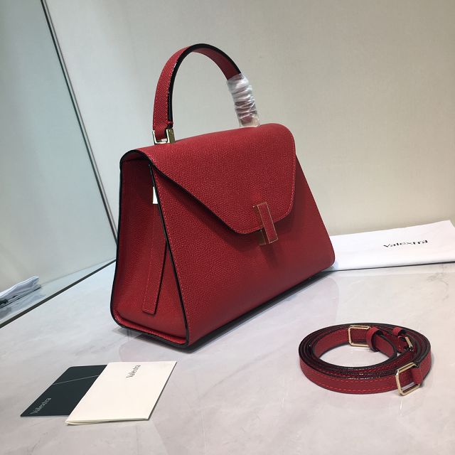 Valextra original calfskin iside medium bag 56028 red