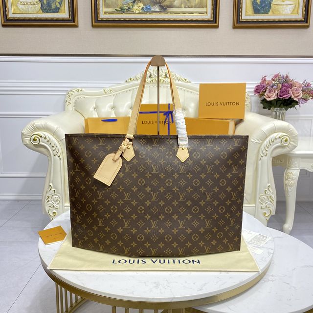 2022 Louis vuitton original monogram canvas all-in handbag mm M47029