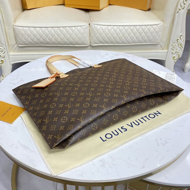 2022 Louis vuitton original monogram canvas all-in handbag mm M47029