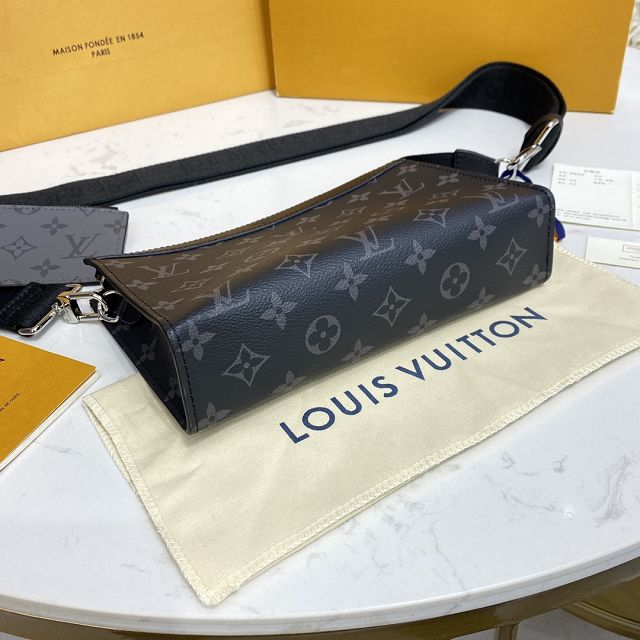 Louis vuitton original monogram eclipse gaston wearable wallet M81124