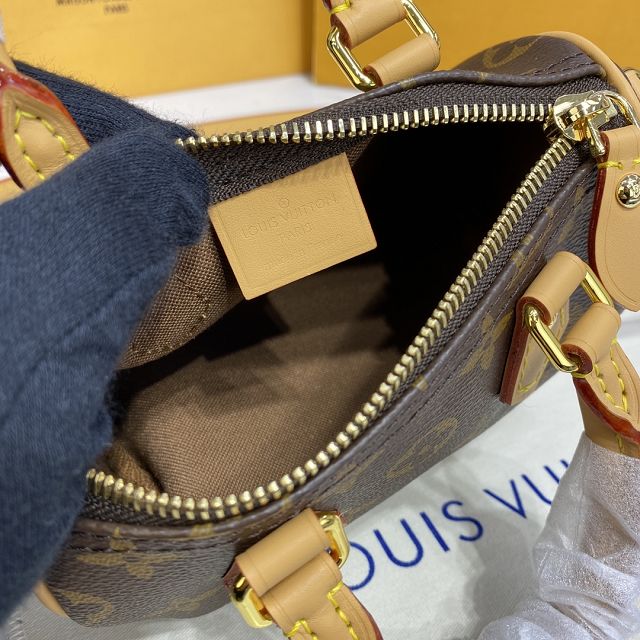 Louis vuitton original monogram canvas nano speedy M81085