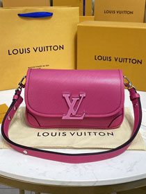 2022 Louis vuitton original epi leather buci crossbody M59460 rose red