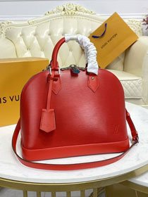 Louis vuitton original epi leather alma pm M40862 red