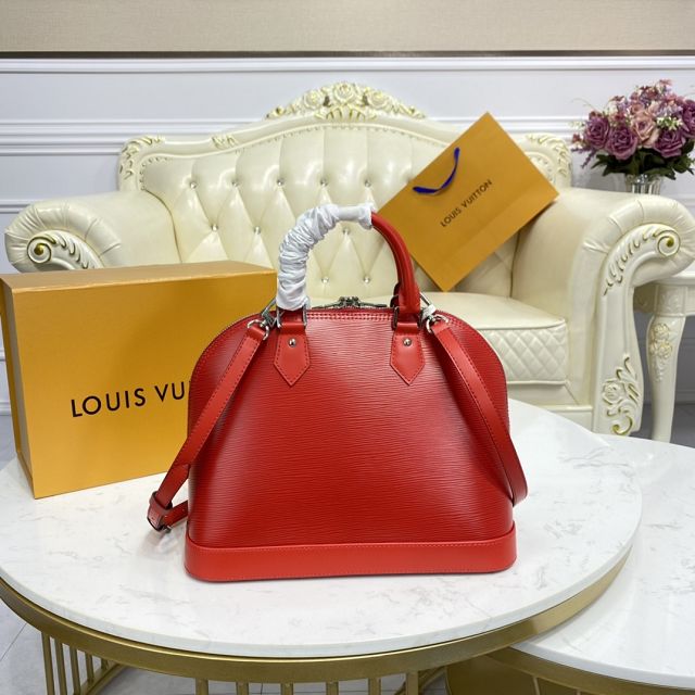 Louis vuitton original epi leather alma pm M40862 red