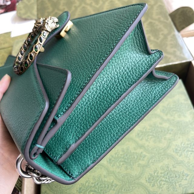 Top GG original calfskin dionysus medium shoulder bag 400249 green