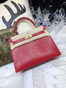 Hermes handmade original lizard leather kelly bag LK350 