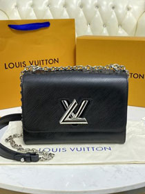 Louis vuitton original epi leather twist mm M50282 black